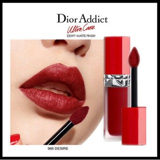 cosmetichub69 แท้ทั้งร้าน !! โล๊ะลิปดิออร์ของแท้ ราคาถูก DIOR ROUGE ULTRA CARE LIQUID 966 DESIRE