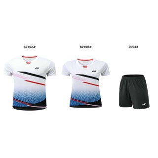 New Yonex badminton 2022 เสื้อยืดแขนสั้น ระบายอากาศ แบบแห้งเร็ว แฟชั่นฤดูร้อน สําหรับผู้ชาย และผู้หญิง