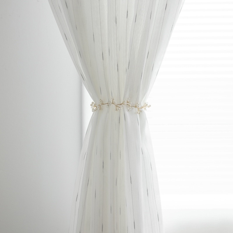 แนะนำ ผ้าม่าน ผ้าม่านโปร่ง ม่านจีบ ใส่ตะขอ โปร่งใส ผ้ากรองแสง สีขาว สำเร็จรูป พร้อมส่ง ราคาพิเศษ มีเก็บเงินปลายทาง