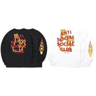 Anti Social Social Club x FR2 Fire Pattern L/S Tee