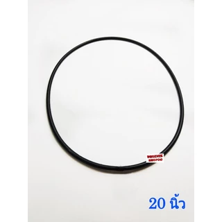 P30 สร้อยยางโอริง สีดำ สร้อยห้อยพระ ความยาว 16", 18", 20", 22" ,24" ,26",28" ,30" หนา 2.3 มิล, 3มิล