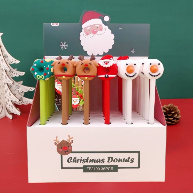 ปากกา Christmas Donuts