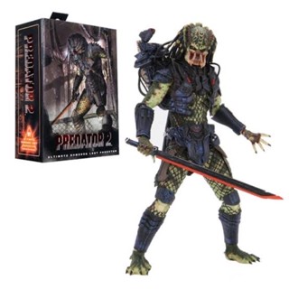 (แท้) NECA PREDATOR 2 Ultimate Armored Lost Predator Action Figure 18 cm