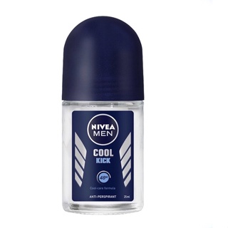 Nivea roll on for men cool kick 25ml. นีเวีย โรลออน คูลคิกคูลเฟรซ 25มล.