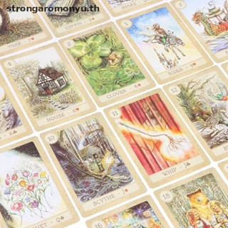 Strongaromonyu ไพ่ทาโรต์ ลาย Fairy Tale Lenormand Oracle สําหรับงานปาร์ตี้