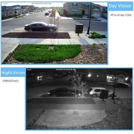 Xiao MI I9 CCTV Outdoor Wifi IP Security Camera Cam 1080P FHD Full Color & IR Night Vision กล้องวงจรปิดกันน้ำ