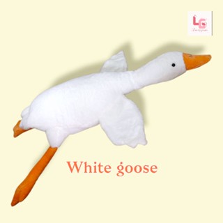 ตุ๊กตา White goose ขนนุ่ม รุ่นฮิต *พร้อมส่ง