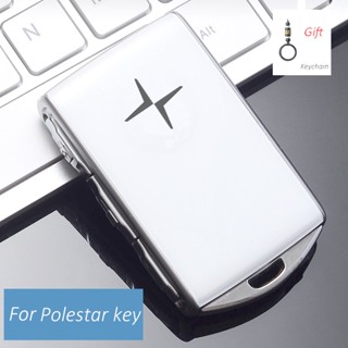 Car Key Shell for Volvo Polestar1 Polestar2 Polestar 1 2 for Volvo S60 S90 XC40 XC60 XC90 V60 V90 Car Key Case Fob Cover