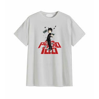 เสื้อยืด พิมพ์ลายอนิเมะรถยนต์ PSYCHO 100 KAGEYAMA SHIGEO สําหรับผู้ชาย และผู้หญิง