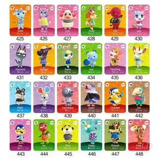 LID Series 5 AVAILABLE Animal Crossing for Amiibo card Ntag215 NFC Game Card Tag