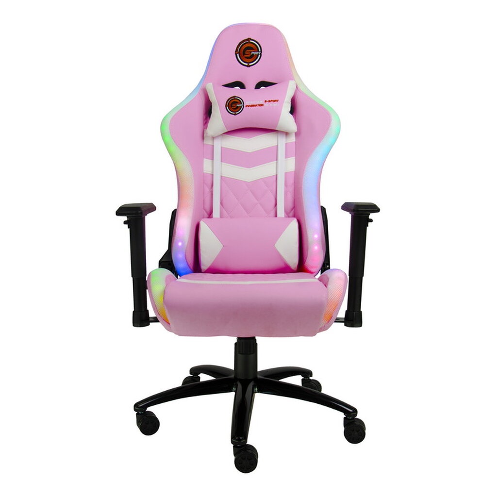(386) NEOLUTION E-SPORT GAMING CHAIR TWILIGHT RGB เก้าอี้เกมมิ่ง สีชมพู รับประกัน 1 ปี