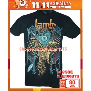 เสื้อวง Lamb Of God เสื้อวงร็อค เมทัล สากล เสื้อวินเทจ แลมบ์ ออฟ ก็อด LOG1760