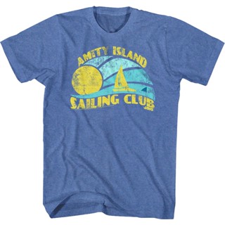 Amity Island Sailing Club Shirt เสื้อยืด เสื้อยืด cotton เสือยืดผู้ชาย