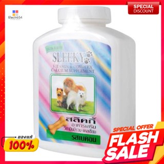 สลิคกี้ อาหารเสริมสำหรับสุนัข รสเบคอน 250 เม็ดSlicky Dog Food Bacon Flavor 250 Tablets