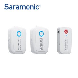 Saramonic Blink 500 B2 ขาว/ดำ  ประกันศูนย์ ไมโครโฟนไร้สาย ไมค์ลอย พร้อมไมค์คลิปหนีบเสื้อ