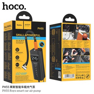 hoco PH55 Smart Car Air pump ปั้มลมเอนกประสงค์ สําหรับรถยนต์เเละมอเตอร์ไชด์