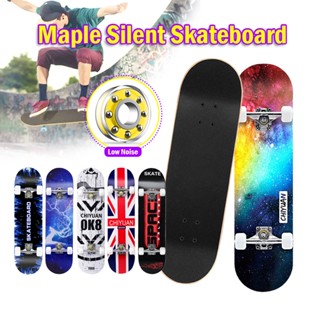 สเก็ตบอร์ด ล้อมีไฟ สำหรับเด็กและผู้ใหญ่ Skateboards ทนทาน