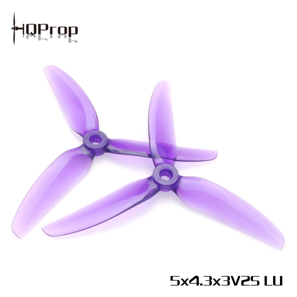 5-H24 HQProp 5X4.3X3V2S Top Freestyle Prop ใบพัดโดรน FPV Racing Drone Freestyle 1 ชุด 4ใบ