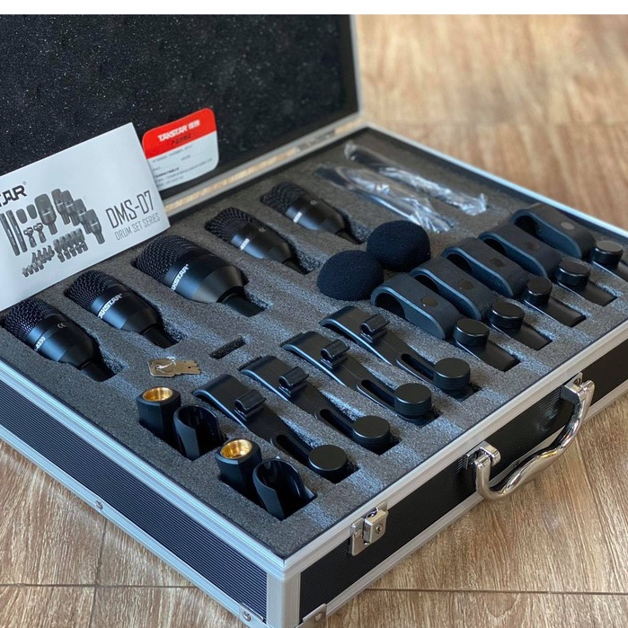 [โค้ดลด1000.-🔥] ไมค์จ่อกลอง TAKSTAR ชุดไมค์กลอง 7 ชิ้น รุ่น DMS-D7 พร้อมฮาร์ดเคส/แคลมป์ไมค์กลอง ไมค์กลอง ครบชุด