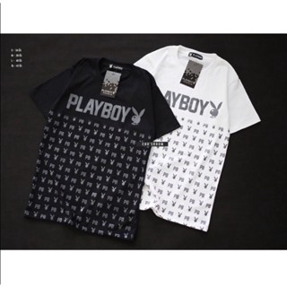 =Play Boy= เสื้อยืดงานปักนก เรียบๆ แต่ดูหรู ผ้าคอตตอน100% เสื้อยืดทรงตรง ใส่ได้ทั้งชาย-หญิง