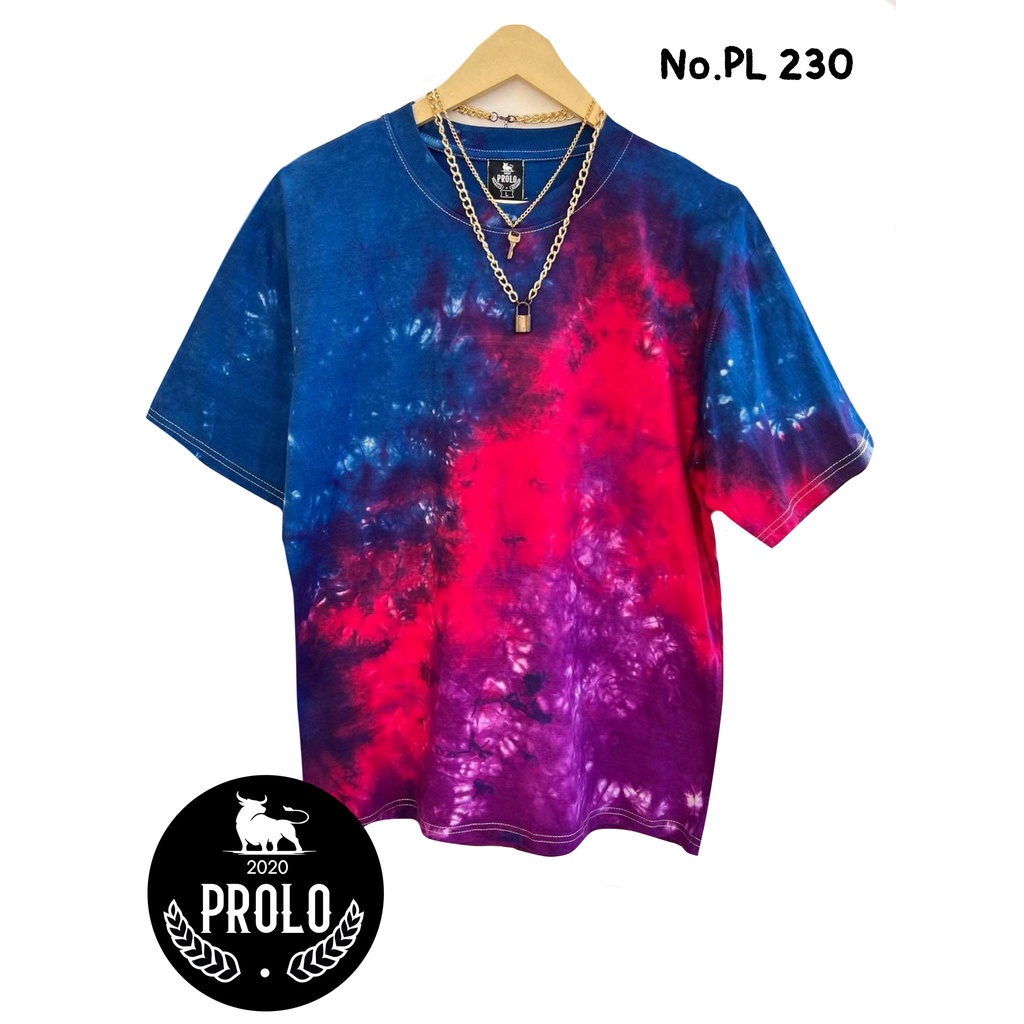 เสื้อมัดย้อม ผ้าCottonแท้100%