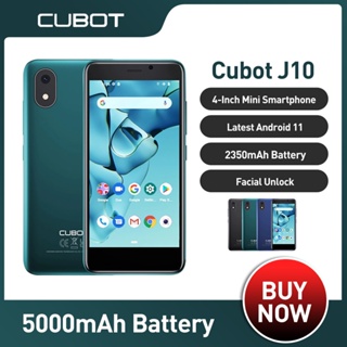 Cubot J10 3G Smartphone Android 11 4-Inch Screen MINI Mobile Phones 32GB ROM Dual SIM  Face ID 2350mAh 5MP Celular Smart Phone