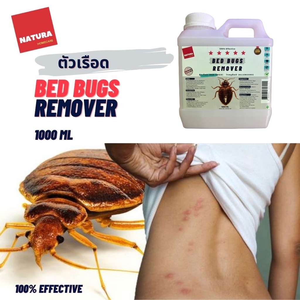 Bed bugs killer spray 1000 ml, 100% effective, Safe (Good for Hotel, hostel, dormitory)