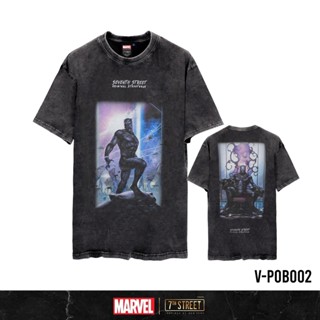 เสื้อยืดวินเทจ 7th street Marvel    รุ่น V-POB002 ลิขสิทธิ์แท้  100% พร้อมส่ง