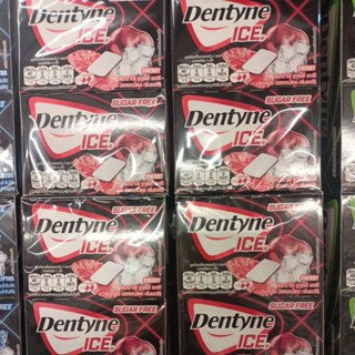 เดนทีน ไอซ์เชอร์รี่ บรรจุ 8เม็ด ยกแพ็ค 20แผง DENTYNE GUM ICE CHERRY