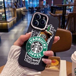 Vg- เคสโทรศัพท์มือถือนิ่ม กันกระแทก ลาย Starbucks สําหรับ Iphone Apple 13ProMax 12 11 XS X 8Plus 14 xsmax 11promax 2DPS