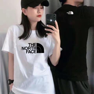 THE NORTH เสื้อยืดแขนสั้นแนวสตรีทสไตล์อินเทรนด์