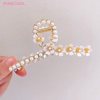 Pinkcool กิ๊บติดผม ไข่มุก ดอกไม้ สําหรับผู้หญิง ขายดี