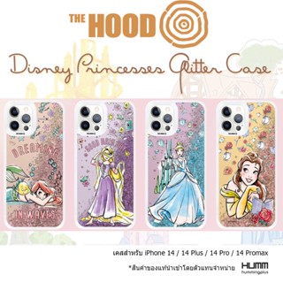 เคส The HOOD Disney Princess Glitter - สำหรับ 14 promax / 14 Pro / 14 Plus / 14