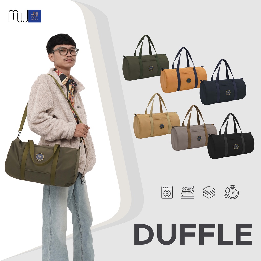 Muu กระเป๋ากีฬาสําหรับบุรุษและสตรี - Duffle