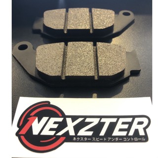 ผ้าเบรกเน็กซ์เตอร์ Nexzter Next Spec สำหรับมอเตอร์ไซค์ 115cc ขึ้นไป (ดูละเอียดเพิ่มเติมด้านล่าง)