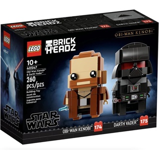 LEGO BrickHeadz - Star Wars Obi-Wan Kenobi &amp; Darth Vader รุ่น 40547