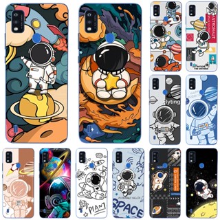 เคสโทรศัพท์มือถือ ลายนักบินอวกาศ สําหรับ ZTE Blade A51 A 51
