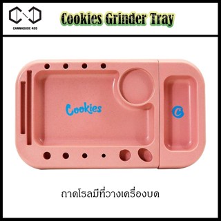 Cookies Grinder Tray ray ถาดโรล คุ้กกี้ ถาดรองหก ถาดรองเวลาโรล Cookies tray Grinder Tray X Cookies Magnet