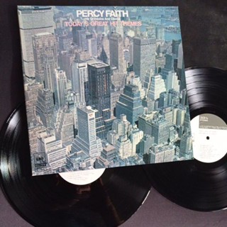 แผ่นเสียง 12 นิ้ว 2 LP  Percy Faith ร้องและบรรเลงเพลงยอดนิยมในอดีต