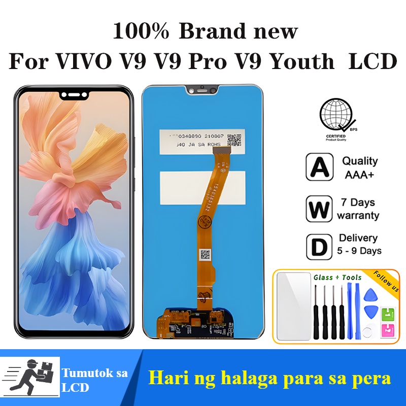 สําหรับ VIVO V9 V9 Pro V9 Youth Y85 เปลี่ยนจอแสดงผล Lcd