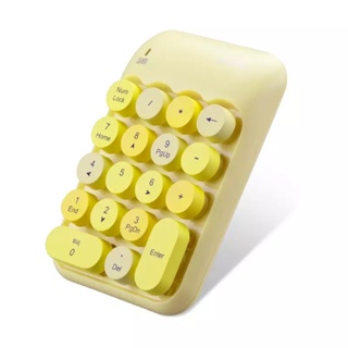 2.4GHz Wireless Number Pad Keyboard for Laptop Notebook PC 18 Keys Numeric Keypad