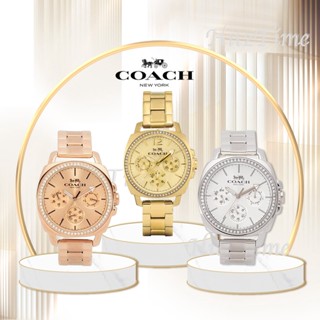 นาฬิกา COACH นาฬิกาข้อมือผู้หญิง แบรนด์เนม ของแท้ รุ่น 14503129 COACH นาฬิกาข้อมือ Watch โค้ช นาฬิกากันน้ำ C002