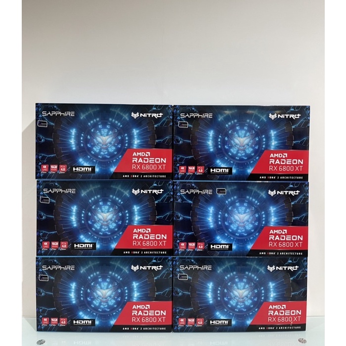 VGA (การ์ดแสดงผล) SAPPHIRE NITRO+ AMD RADEON RX 6800 XT GAMING - 16GB GDDR6 มือสอง ประกันร้าน 3เดือน