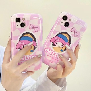 ✨ส่งเชือกเส้นเล็ก✨เคสไอโฟน 14 Pro Max 13 12 11 เคส for iPhone 14พลัส น่ารัก กระจกเงา พกง่ายๆ การป้องกันการตก Case