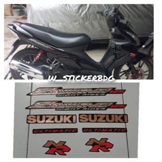 ปอกเปลือก Suzuki Skywave NR สีดํา