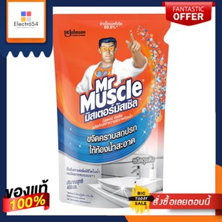 รีฟิลน้ำยาทำความสะอาดพื้น MR.MUSCLE 400 มล. น้ำยาทำความสะอาดอื่นๆ