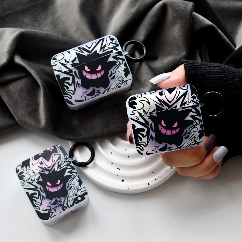 Cases, Covers, & Skins 64 บาท Gengar เคสหูฟังบลูทูธไร้สาย PC ซิลิโคนนิ่ม กันตก แบบป้องกัน ลายการ์ตูน สําหรับ AirPods 1 2 gen3 Pro2 2022 Mobile & Gadgets