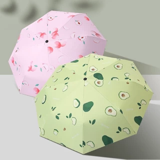 MOJU ร่มกันUV ร่มพับ ขนาดเล็ก กันฝนและแสงแดด น้ำหนักเบา พกพาสะดวก หลายสี Umbrella NO:11020