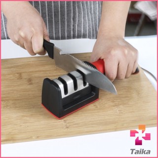 Taika ที่ลับมีด อุปกรณ์ลับมีด หินลับมีด ลับได้ เครื่องลับมีด แท่นลับมีด / Knife sharpener