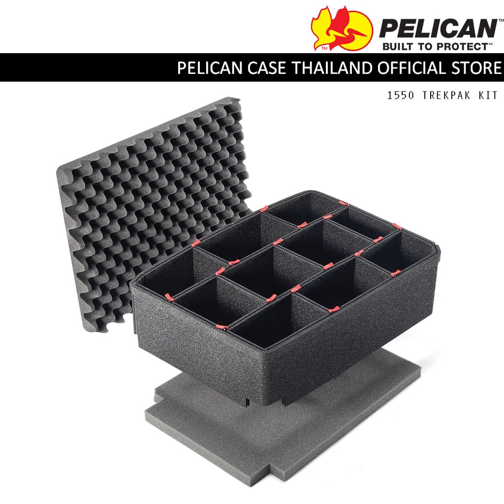 Pelican 1550 Trekpak Kit - ชุด Trekpak สำหรับกล่อง รุ่น Pelican 1550